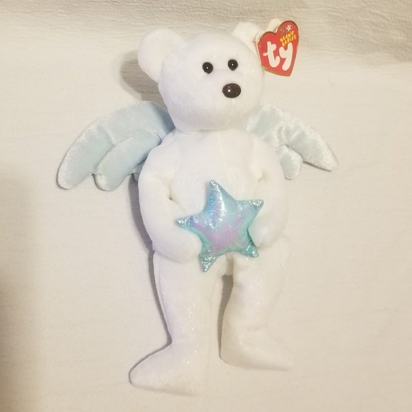 Ty Other - EUC "Star" 2003 Beanie Baby- with blue star!